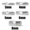 Stainless Steel Ring Blank | Non-Tarnish Brushed Ring Band | Comfort Fit Ring Blanks for Jewelry Making